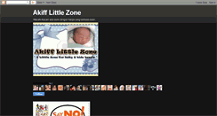 Desktop Screenshot of akifflittlezone.blogspot.com