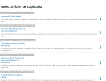 Tablet Screenshot of meioambientecapixaba.blogspot.com