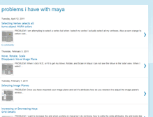 Tablet Screenshot of mayaproblems.blogspot.com