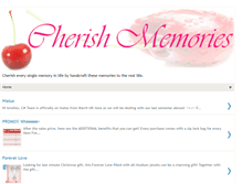 Tablet Screenshot of cherishmemories08.blogspot.com