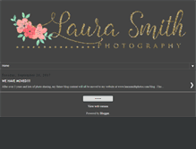 Tablet Screenshot of laurasmithphotos.blogspot.com