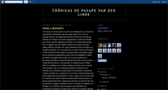 Desktop Screenshot of pasape-cronicasviajeras.blogspot.com