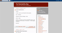 Desktop Screenshot of patentability.blogspot.com