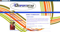 Desktop Screenshot of desportistaseventos.blogspot.com
