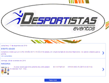 Tablet Screenshot of desportistaseventos.blogspot.com