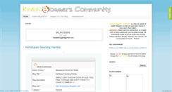Desktop Screenshot of kedahblogger.blogspot.com