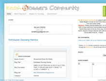 Tablet Screenshot of kedahblogger.blogspot.com