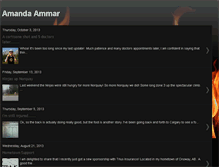 Tablet Screenshot of amanda-ammar.blogspot.com