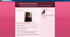 Desktop Screenshot of directoalcorazonpodcast.blogspot.com