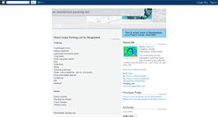 Desktop Screenshot of pcwanderlustpackinglist.blogspot.com