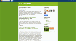 Desktop Screenshot of e3ttechkeys.blogspot.com