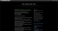 Desktop Screenshot of hardwayout.blogspot.com