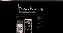Desktop Screenshot of haiku-guia.blogspot.com