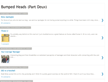 Tablet Screenshot of bumped-heads.blogspot.com