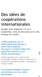 Mobile Screenshot of cooperation-internationale.blogspot.com