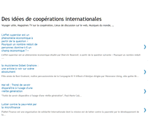 Tablet Screenshot of cooperation-internationale.blogspot.com