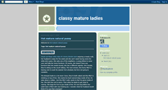 Desktop Screenshot of classymaturefiv.blogspot.com