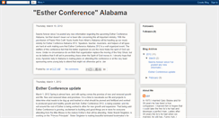 Desktop Screenshot of estherconferencealabama.blogspot.com