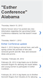 Mobile Screenshot of estherconferencealabama.blogspot.com