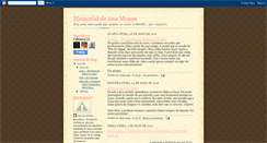 Desktop Screenshot of memorialdeanamoura.blogspot.com