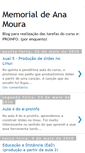 Mobile Screenshot of memorialdeanamoura.blogspot.com