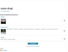 Tablet Screenshot of naszedrogi.blogspot.com