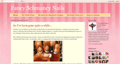 Desktop Screenshot of fancyschmancynails.blogspot.com