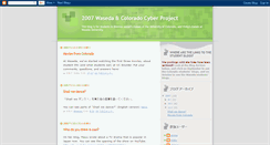 Desktop Screenshot of 2007wasedacolorado.blogspot.com