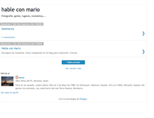 Tablet Screenshot of hableconmario.blogspot.com