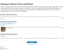 Tablet Screenshot of heaneyshaven.blogspot.com