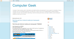 Desktop Screenshot of computerexperts4u.blogspot.com