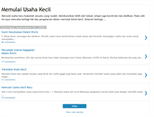 Tablet Screenshot of kiatusahakecil.blogspot.com