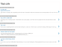 Tablet Screenshot of mylifetea.blogspot.com