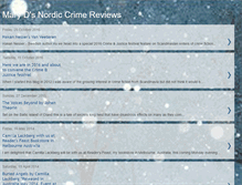 Tablet Screenshot of marydsnordiccrime.blogspot.com