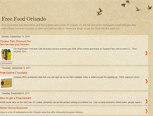 Tablet Screenshot of freefoodorlando.blogspot.com