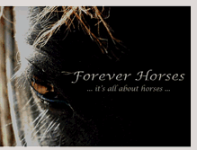 Tablet Screenshot of foreverhorses.blogspot.com