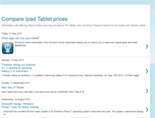 Tablet Screenshot of compareipadtablets.blogspot.com