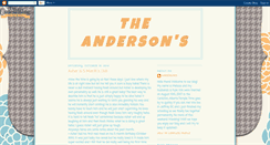 Desktop Screenshot of kylemelissaanderson.blogspot.com