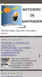 Mobile Screenshot of noticierosantander.blogspot.com