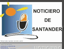 Tablet Screenshot of noticierosantander.blogspot.com