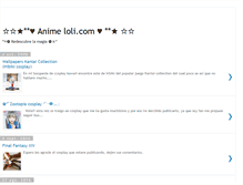 Tablet Screenshot of animeloli.blogspot.com