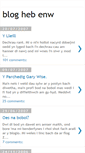 Mobile Screenshot of bloghebenw.blogspot.com