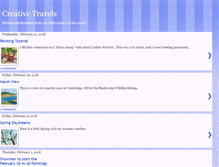 Tablet Screenshot of creativetravels.blogspot.com