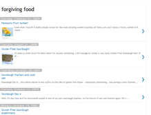 Tablet Screenshot of forgivingfood.blogspot.com