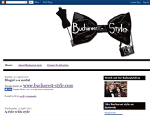Tablet Screenshot of bucharest-style.blogspot.com