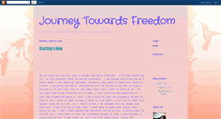 Desktop Screenshot of journeytowardfreedom.blogspot.com