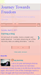 Mobile Screenshot of journeytowardfreedom.blogspot.com