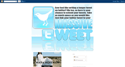 Desktop Screenshot of massive-tweet.blogspot.com