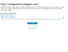Tablet Screenshot of collagesheets.blogspot.com