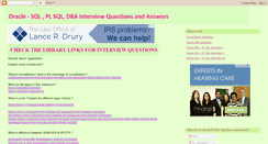 Desktop Screenshot of pl-sql-interviewquestions.blogspot.com